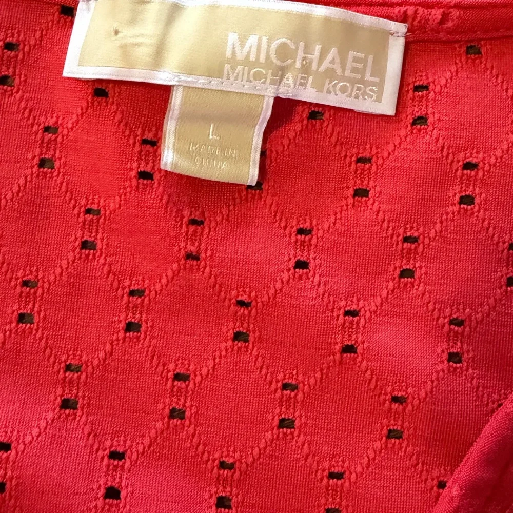 Michael Kors Orange Blouse